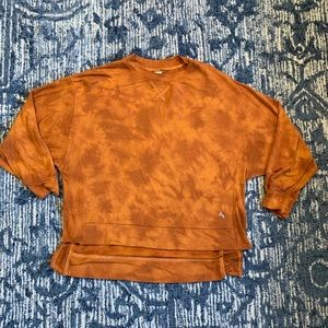 Joy Lab oversized tie dye pull over